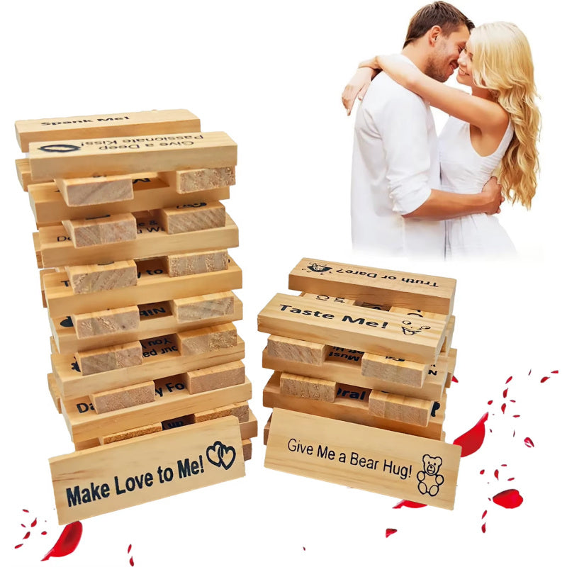 Couple Game Night Intimacy Blocks